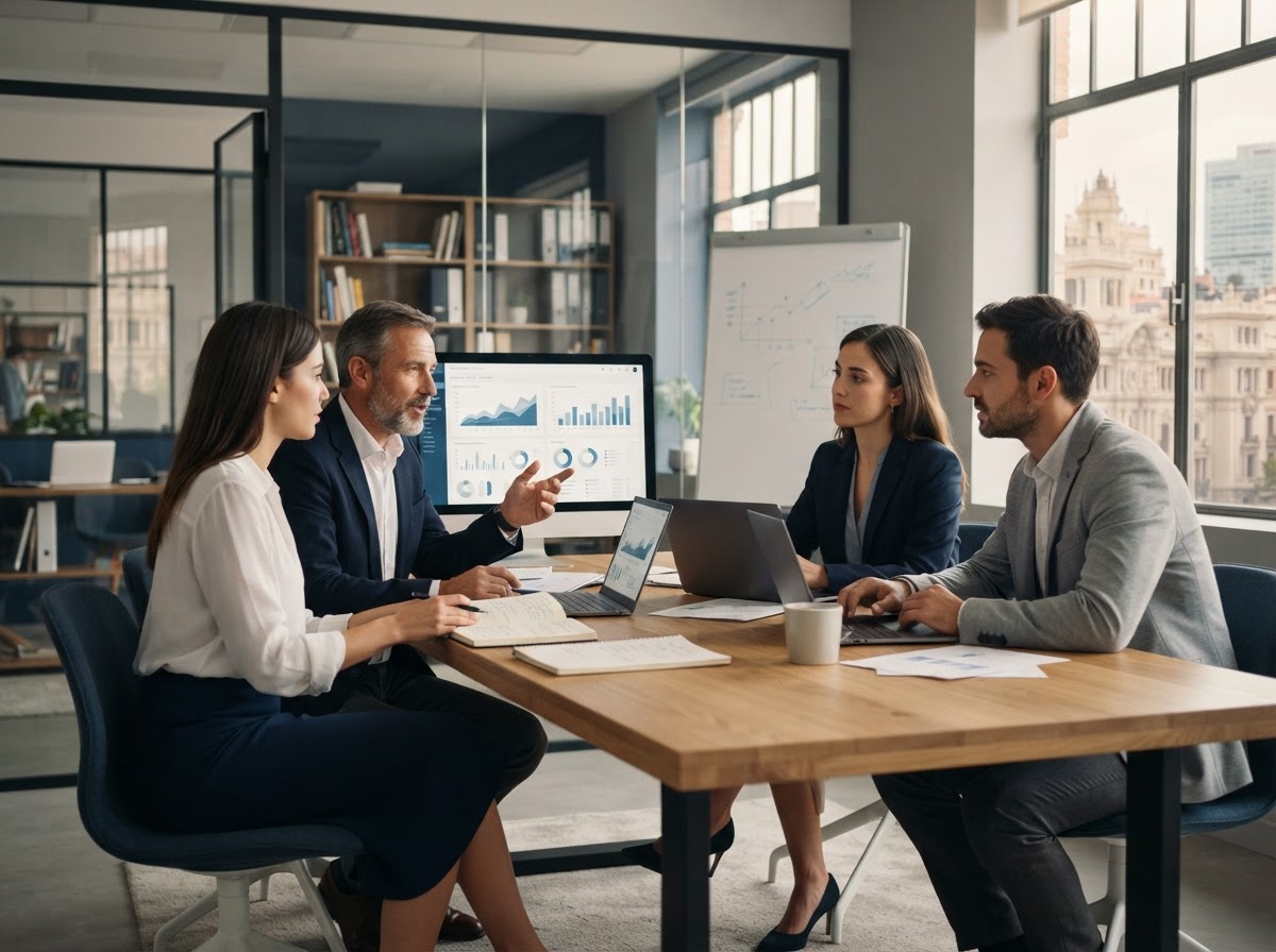 Forgreserve: equipo analizando modelos de riesgo financiero con inteligencia artificial